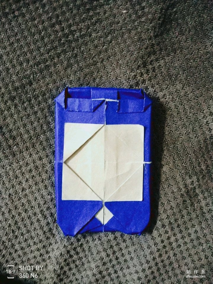 折纸苹果手机,创意的折纸苹果手机折纸手工制作教程